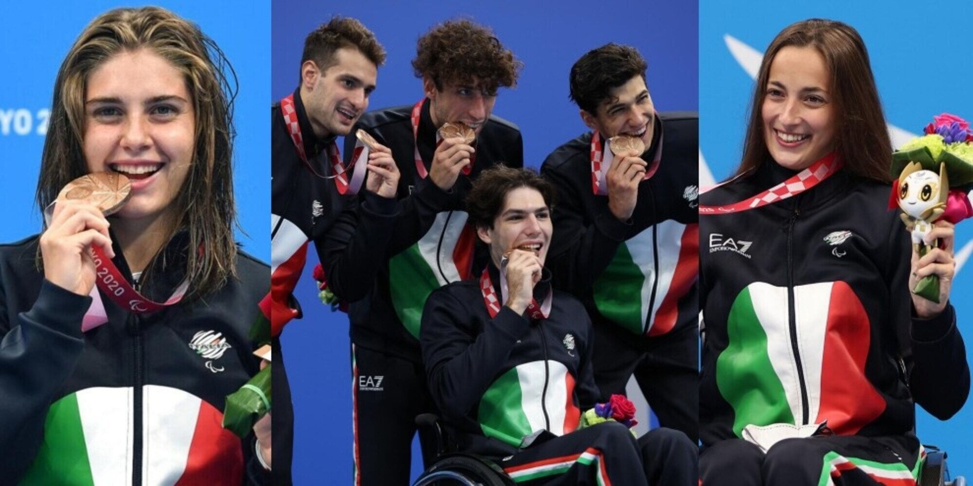 Paralimpiadi, tris di bronzi per l'Italia: raggiunta quota 65 medaglie
