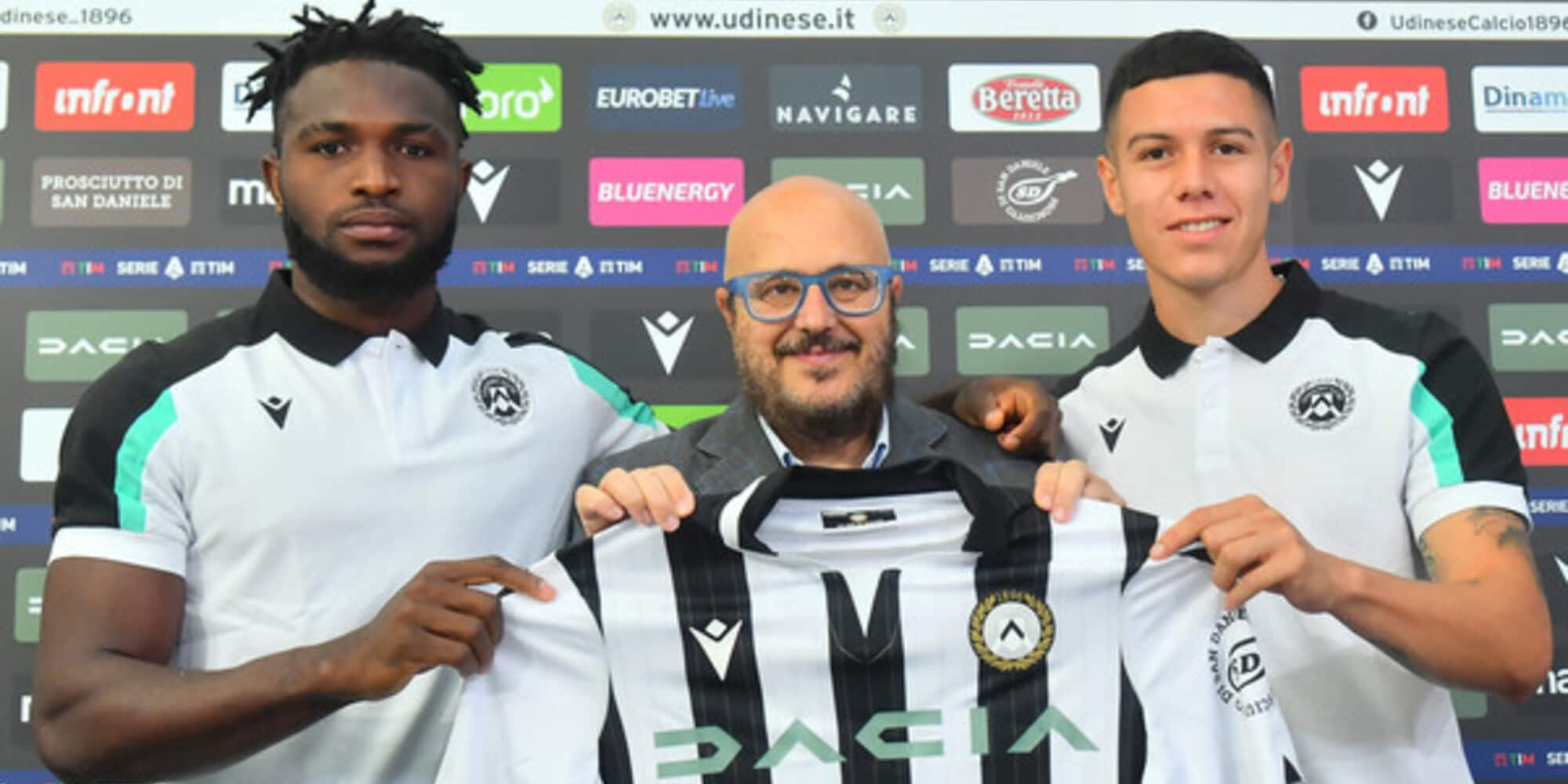 Success e Perez: "Udinese passo avanti per la carriera"