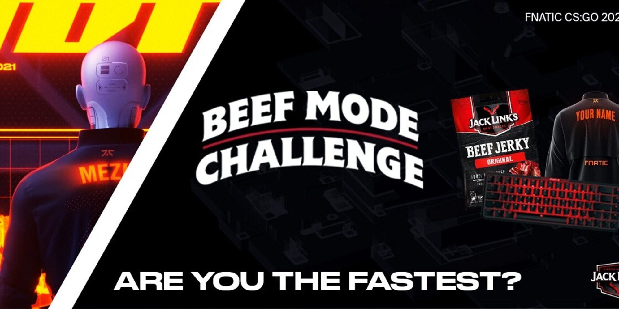 Fnatic e Jack Link's lanciano la Beef Mode Challenge