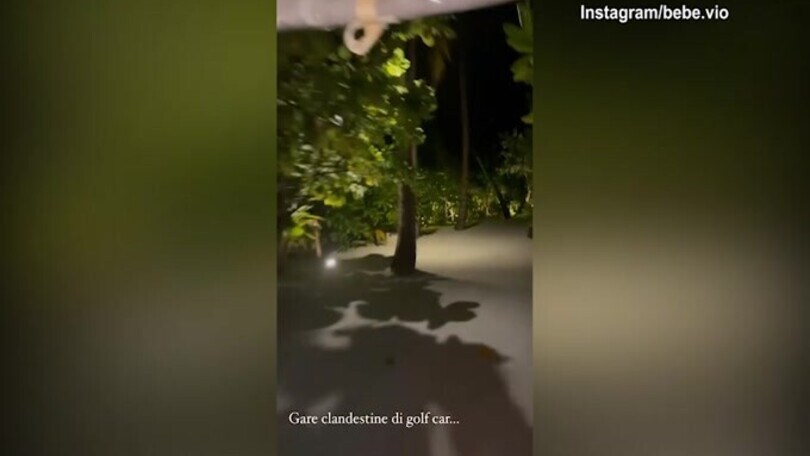 Bebe Vio scatenata, gara notturna clandestina