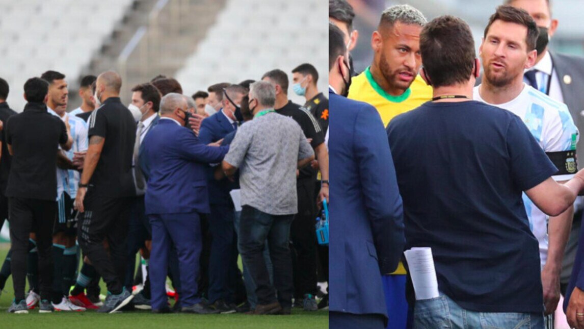 Brasile-Argentina, caos in campo: partita sospesa