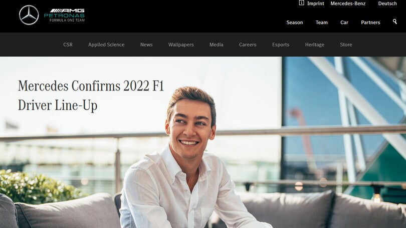 F1, Mercedes: Russell dal 2022