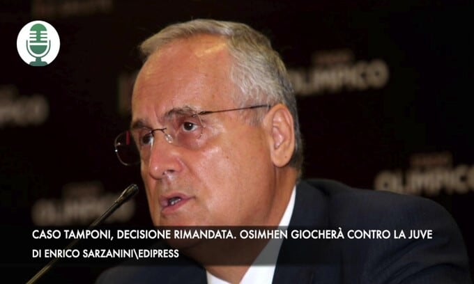 Caso tamponi, decisione rinviata. Osimhen giocherà contro la Juve