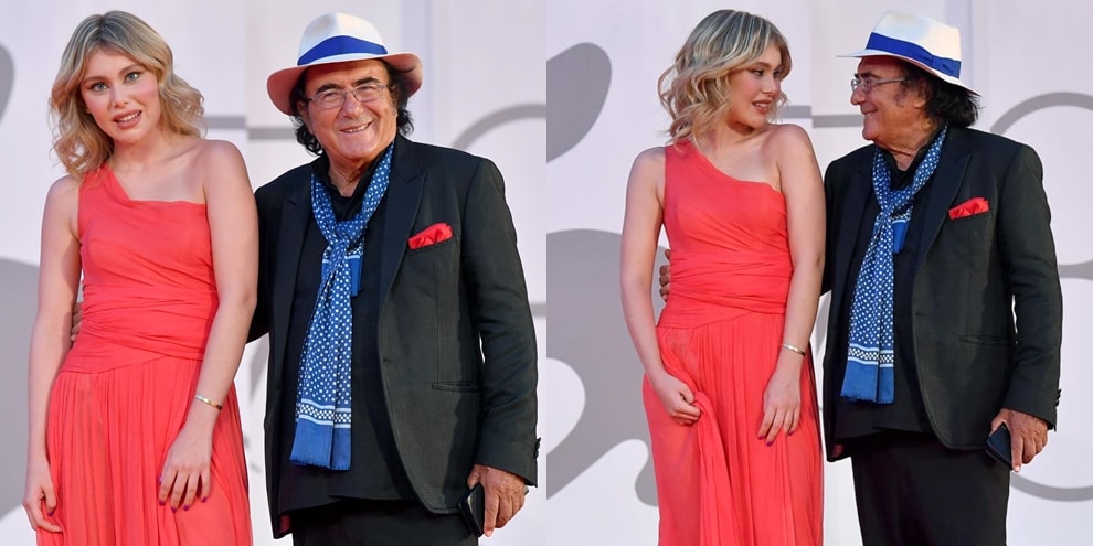 Jasmine, la figlia di Al Bano a Venezia col padre FOTO