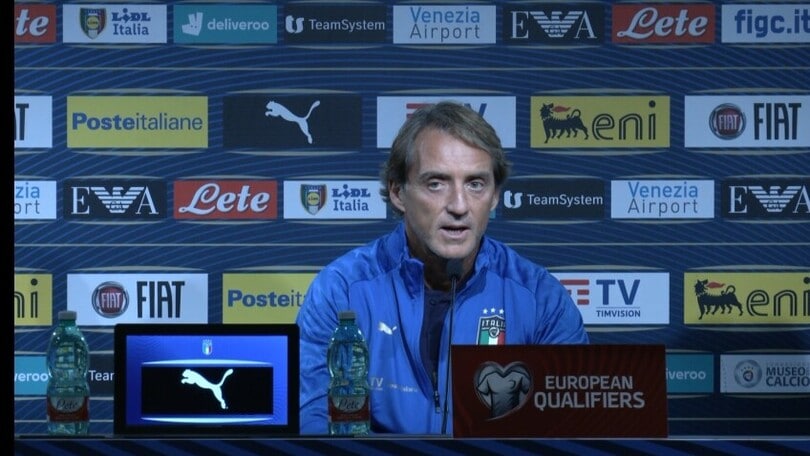 Mancini parla prima del match con la Lituania