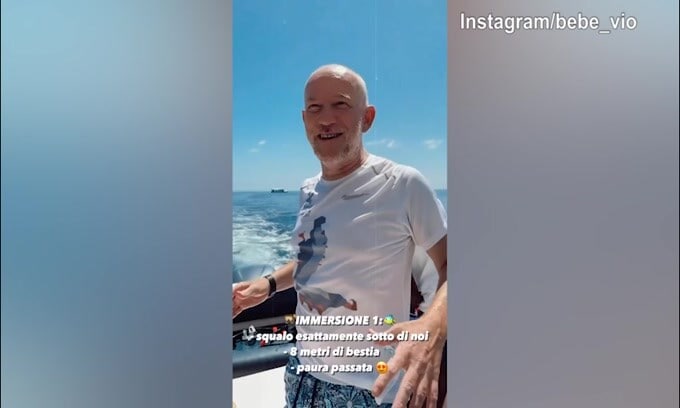 Bebe Vio alla ricerca dello squalo