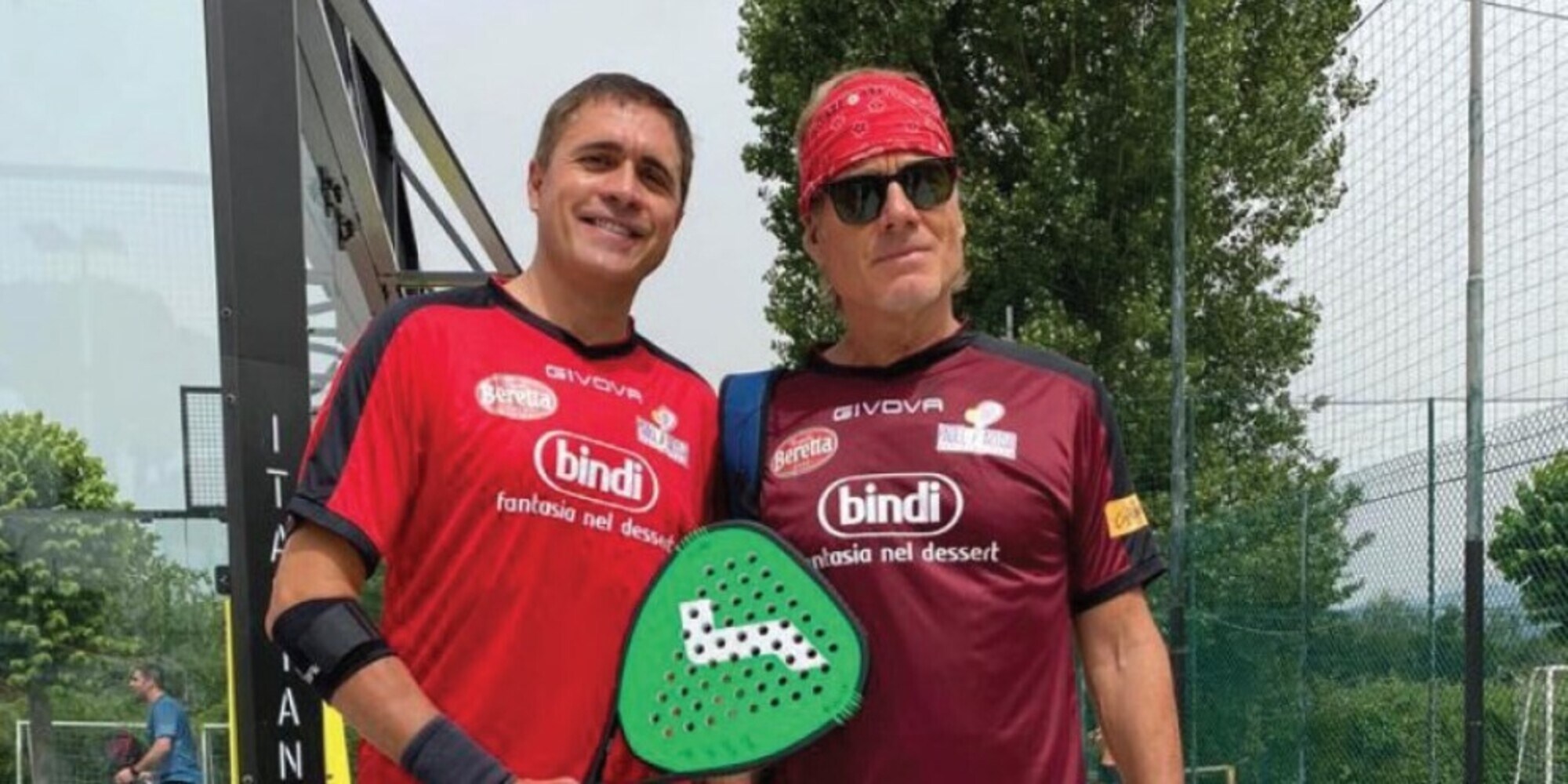 Padel, Moreno Morello e la sua bandeja