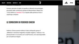 Juve, Chiesa salta la sfida con il Napoli