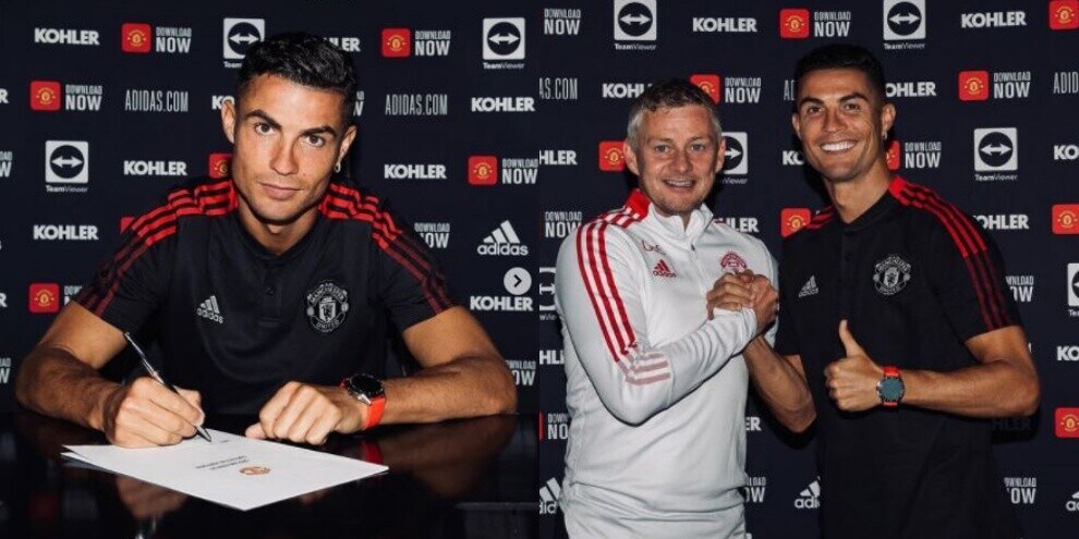 Ronaldo volta pagina... E firma quella con il Manchester United