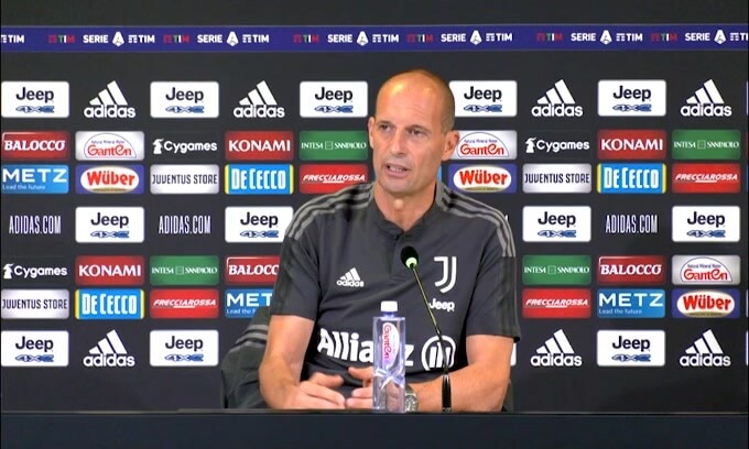 Allegri: "Ritardo in classifica? Con calma arriviamo.."