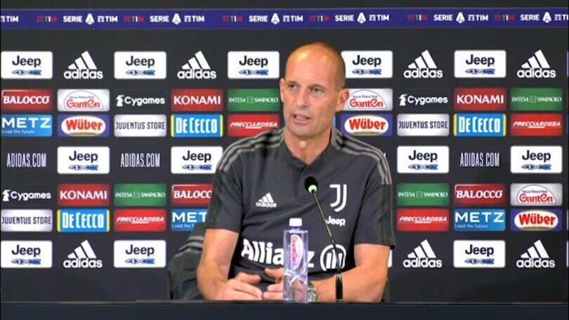 Allegri: "Ritardo in classifica? Con calma arriviamo.."