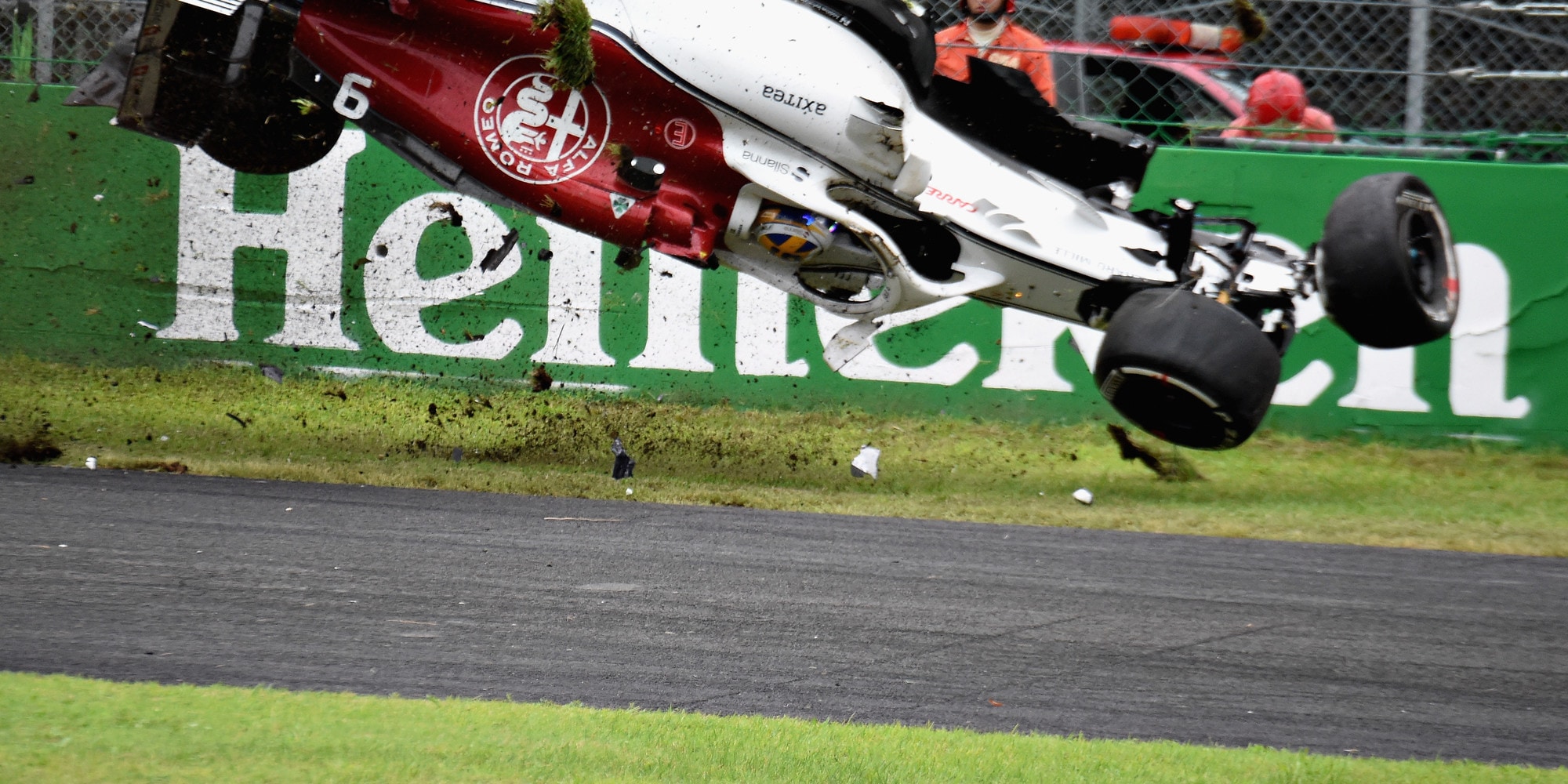 GP d'Italia, l'incidente di Marcus Ericsson che spaventò Monza