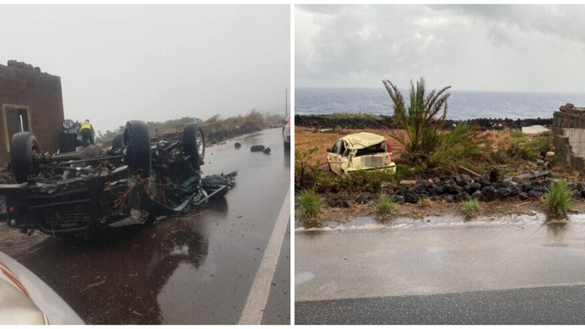 Pantelleria, tromba d'aria violentissima: due morti e nove feriti