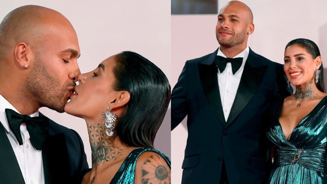 Jacobs e Nicole…al bacio: la coppia olimpica infiamma Venezia