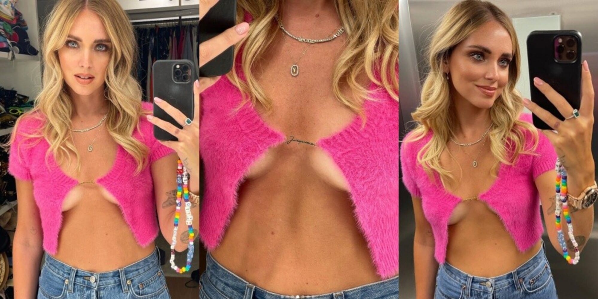 Chiara Ferragni provoca, il top fa discutere: "Vai nuda che è meglio"