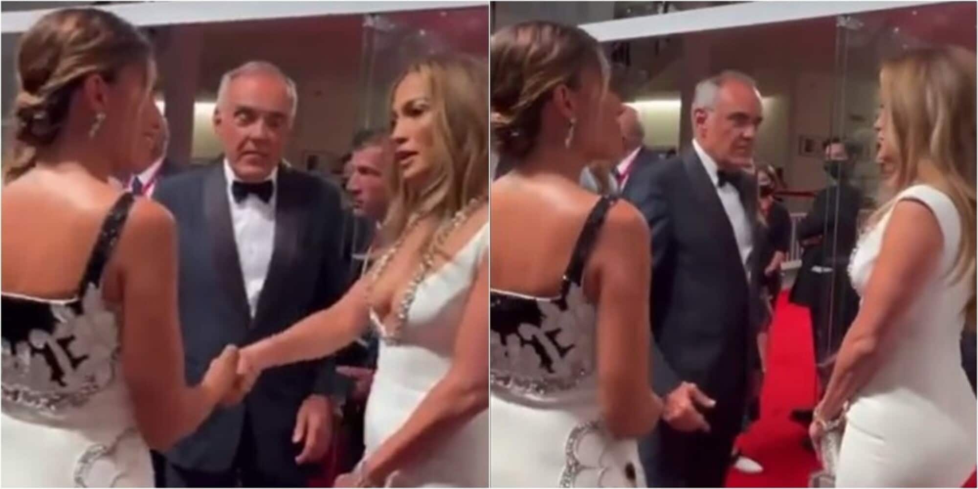 Jennifer Lopez snobba la madrina Serena Rossi al Festival di Venezia