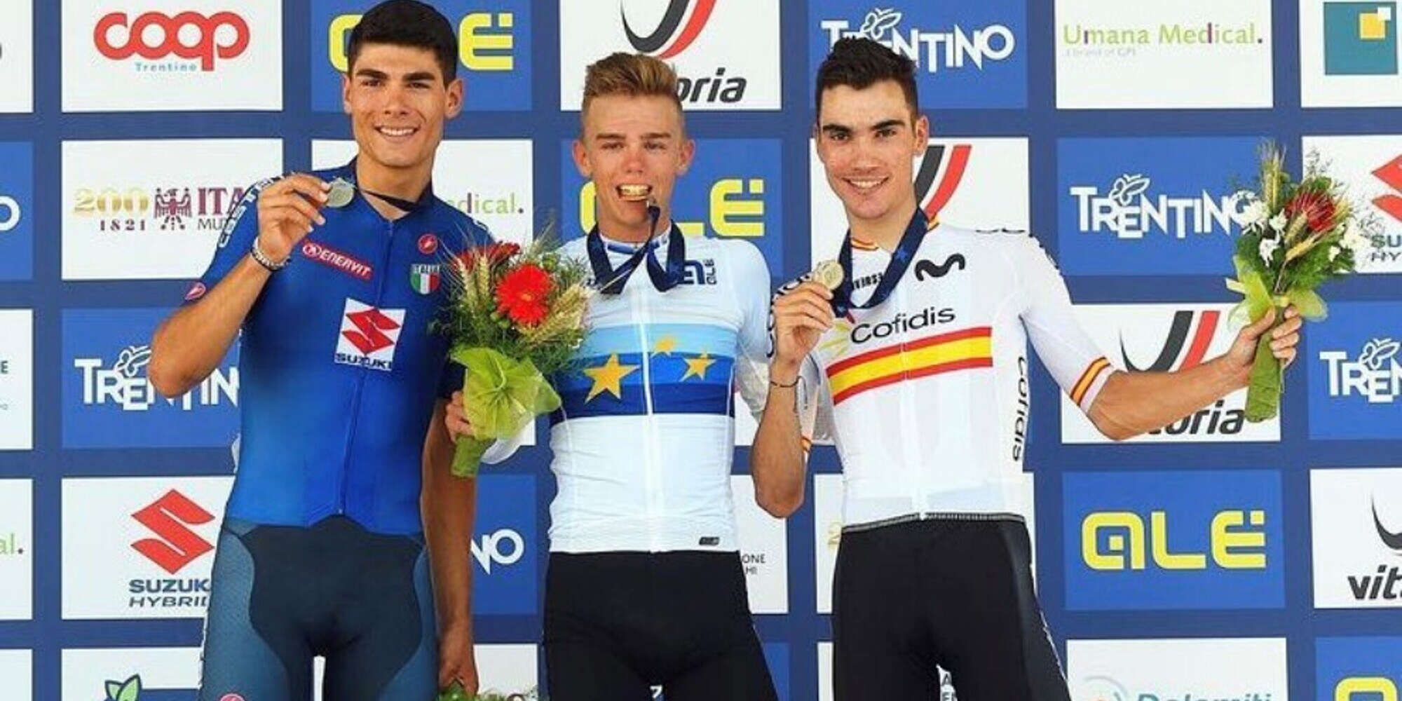 Europei ciclismo, Baroncini è secondo tra gli Under 23: oro a Nys