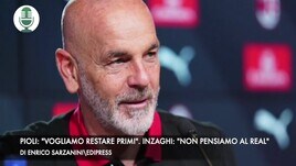 Pioli: "Vogliamo restare primi". Inzaghi: "Non pensiamo al Real"