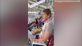 Torino-Salernitana, in tribuna c'è Antonio Conte