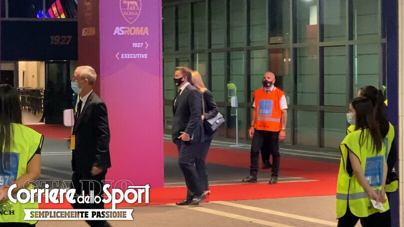 Roma, i Friedkin lasciano l’Olimpico dopo la vittoria sul Sassuolo