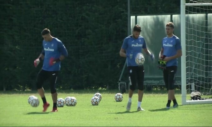 Champions League, rifinitura per l'Atalanta