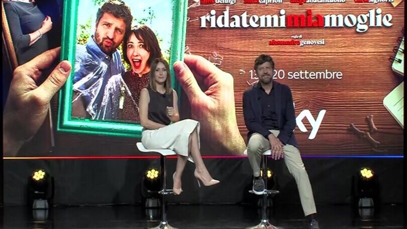 Ridatemi mia moglie, l'intervista al cast: da Fabio De Luigi ad Abatantuono