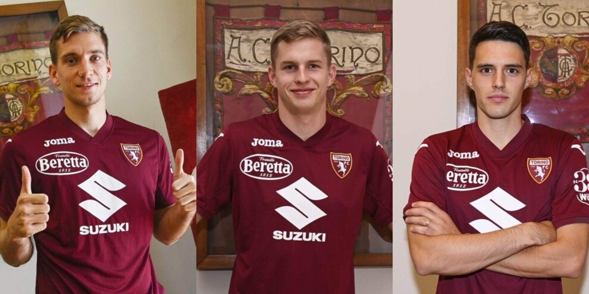 Torino, ecco Brekalo, Praet e Zima: "Qui per convincere Juric"