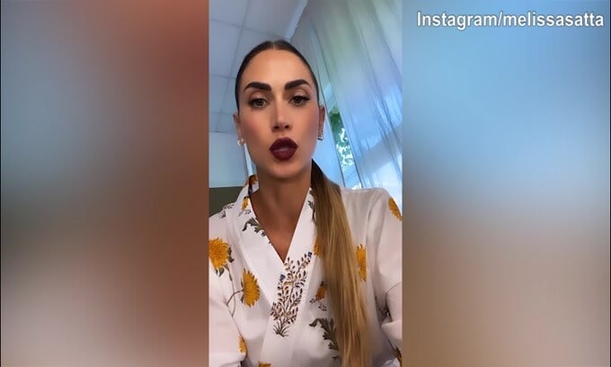 Melissa Satta risponde alle critiche: "Io dico che.."