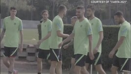 Inter, allenamento di rifinitura con vista Real Madrid