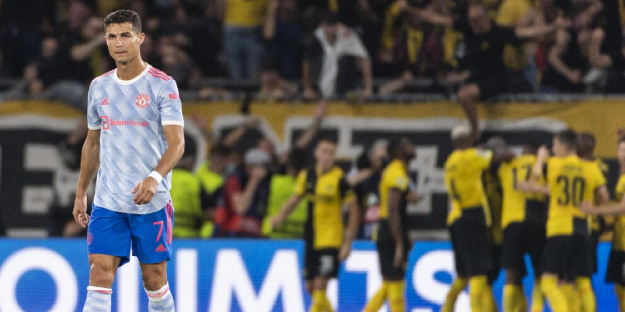 Ronaldo non basta al Manchester United: 2-1 per lo Young Boys