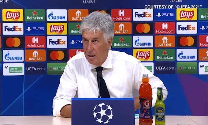 Gasperini: "Sabato scorso episodi arbitrali decisivi, oggi no"
