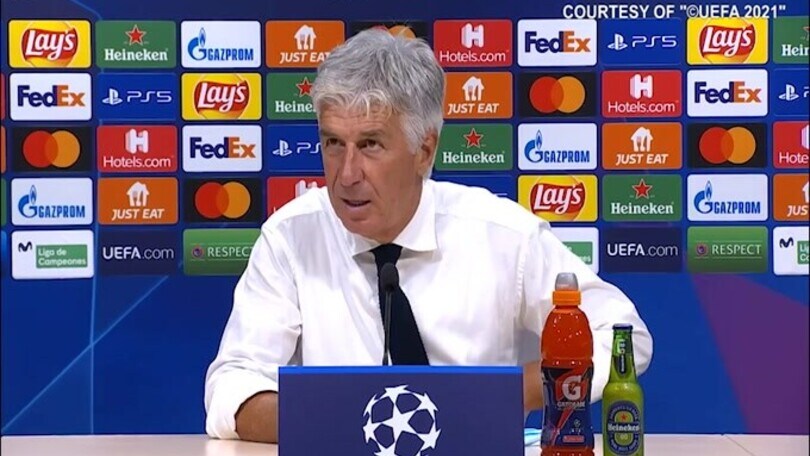 Gasperini: "Sabato scorso episodi arbitrali decisivi, oggi no"