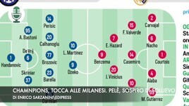 Champions, tocca a Inter e Milan. Pelé, sospiro di sollievo