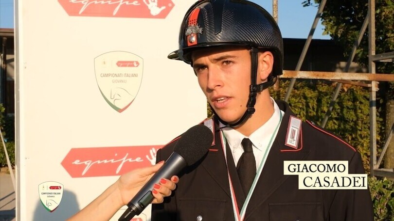 Giacomo Casadei – Campione Italiano 2021 Assoluti Young Rider