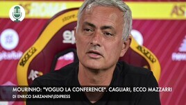 Mourinho: "Voglio la Conference". Cagliari, Mazzarri è ufficiale