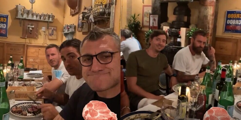 Metti una sera a cena insieme Vieri, De Rossi, Montolivo e Matri