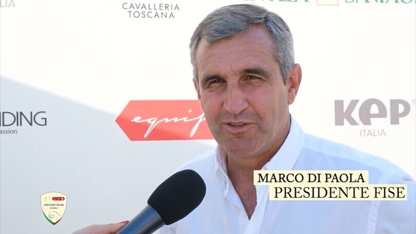 Il Presidente FISE Marco Di Paola sui Campionati Italiani Giovanili Selleria Equipe 2021.