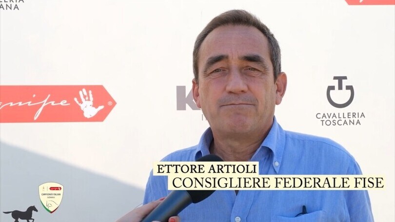 Il Consigliere Federale Ettore Artioli sui Campionati Italiani Giovanili Selleria Equipe 2021