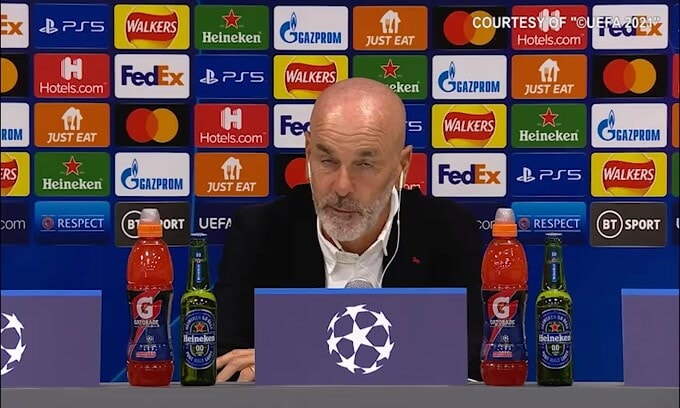Pioli: "Liverpool fortissimo, a noi manca ancora qualcosa"