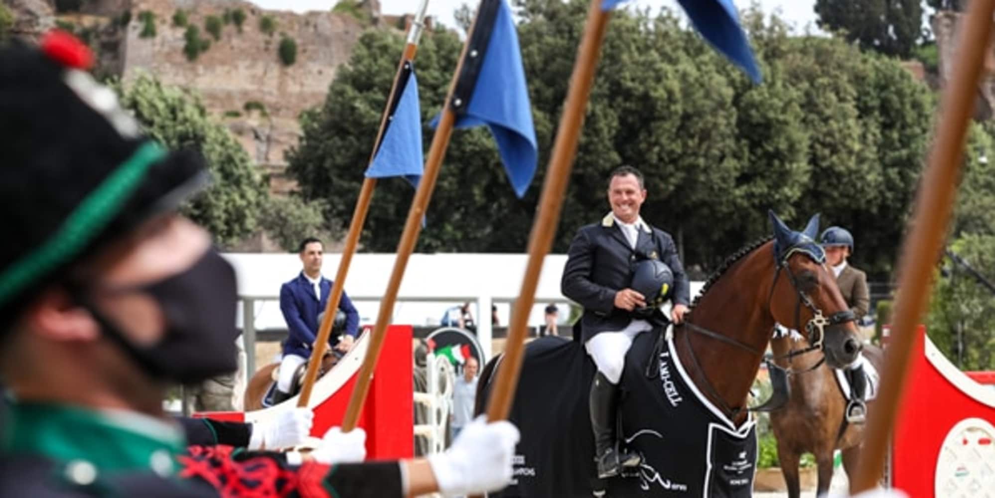 Longines Global Champions Tour, al Circo Massimo brilla subito l'azzurro