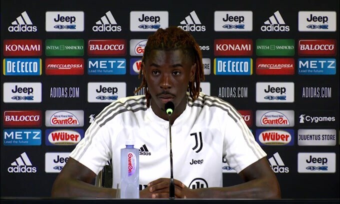 Kean: "Io dopo Ronaldo? Nessun peso"