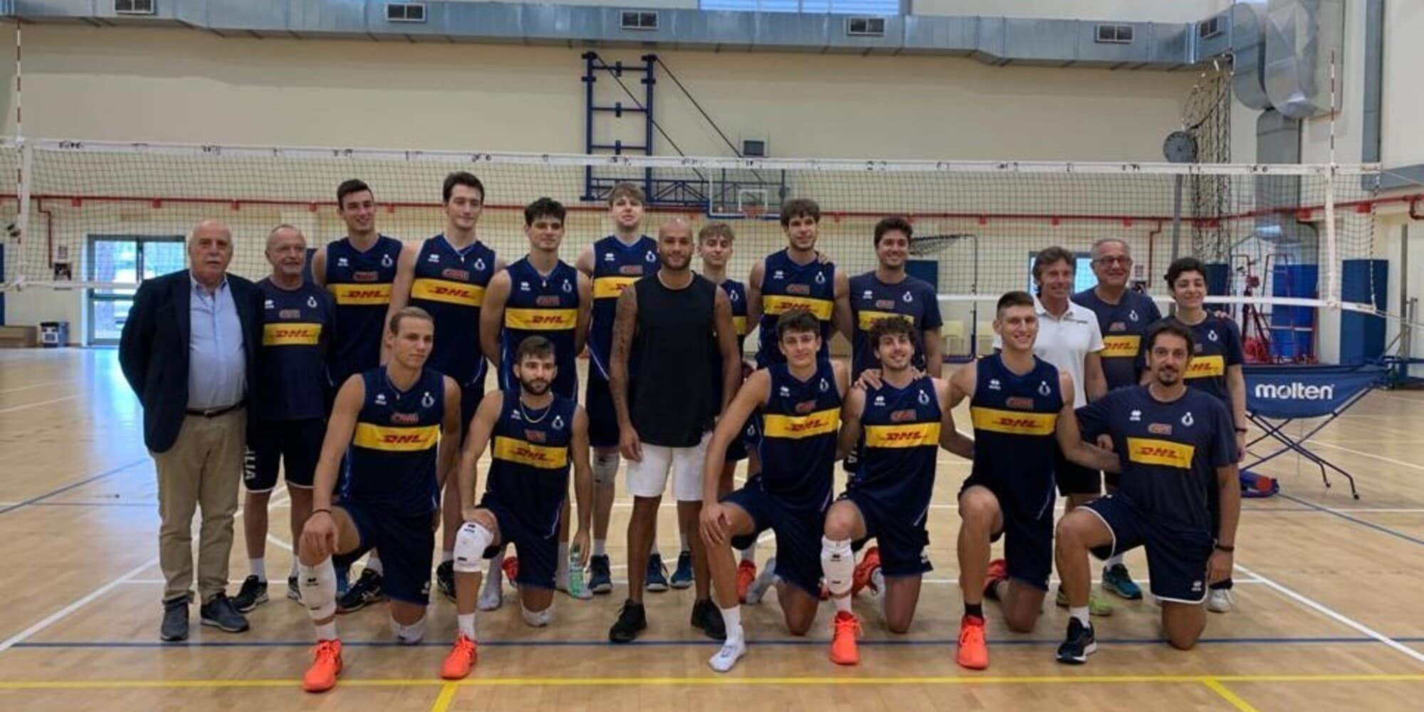 L'Under 21 ha incontrato l'oro Olimpico Marcel Jacobs