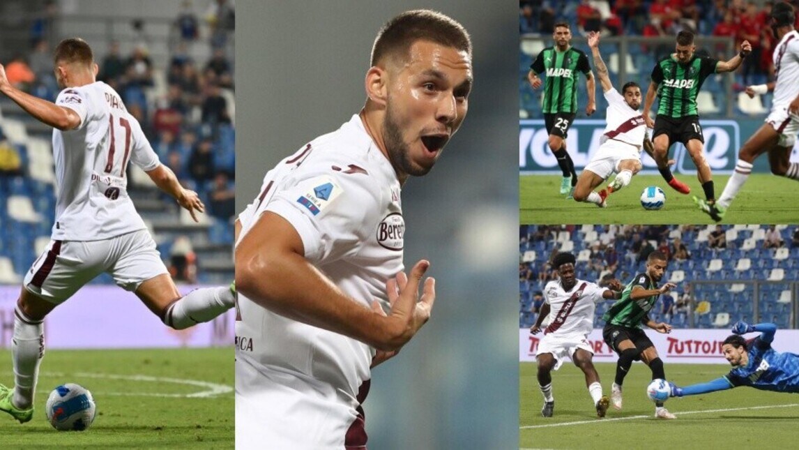Pali e salvataggi, Sassuolo-Torino alla fine la decide Pjaca in 6'!