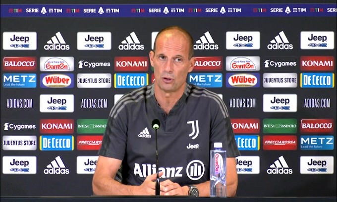 Allegri: "Lavoriamo per vincere lo scudetto"