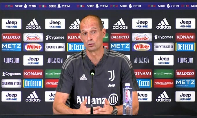 Allegri: "Chiesa? È uno dei dubbi davanti"