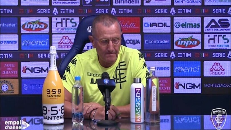 Andreazzoli: "Sconfitta col Venezia? Incidente di percorso"