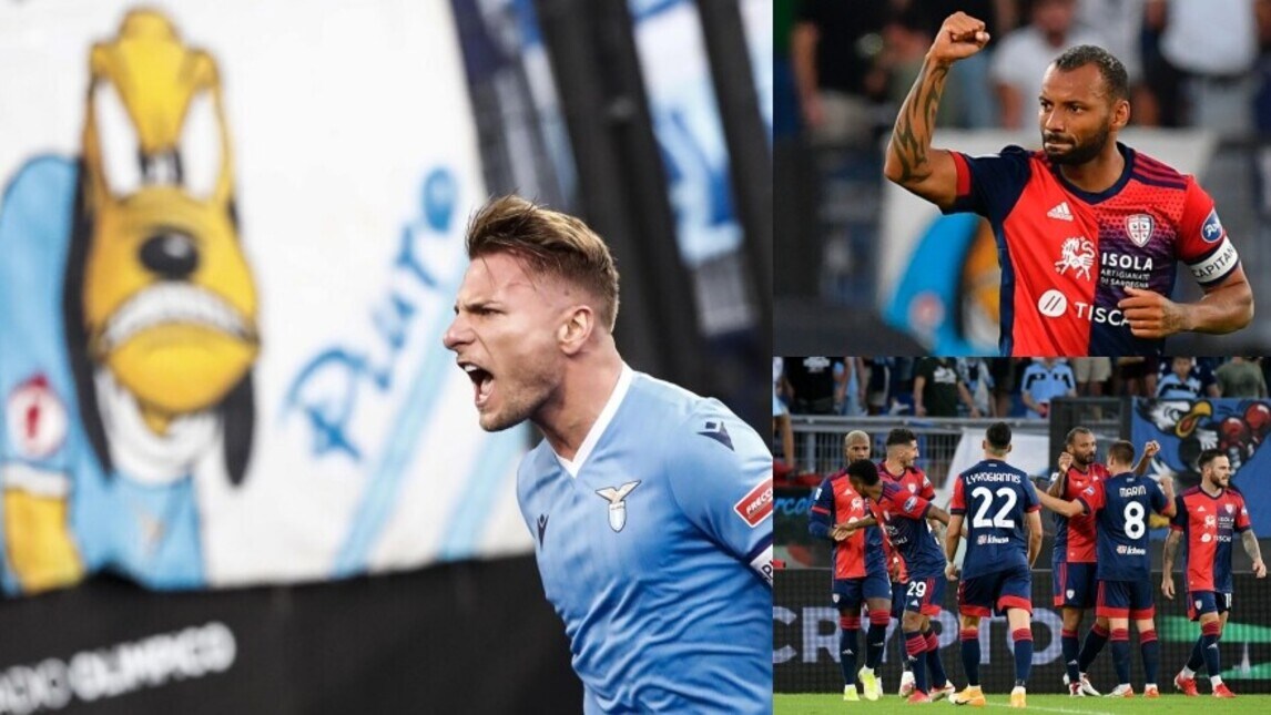 Lazio, Immobile gol non ti basta: con il Cagliari è 2-2