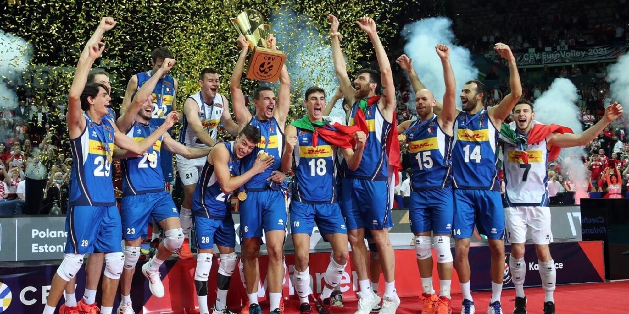 Gli azzurri: "stiamo vivendo un sogno"