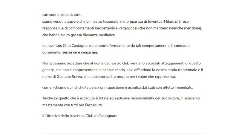 Razzismo, denunciato tifoso che offese Maignan