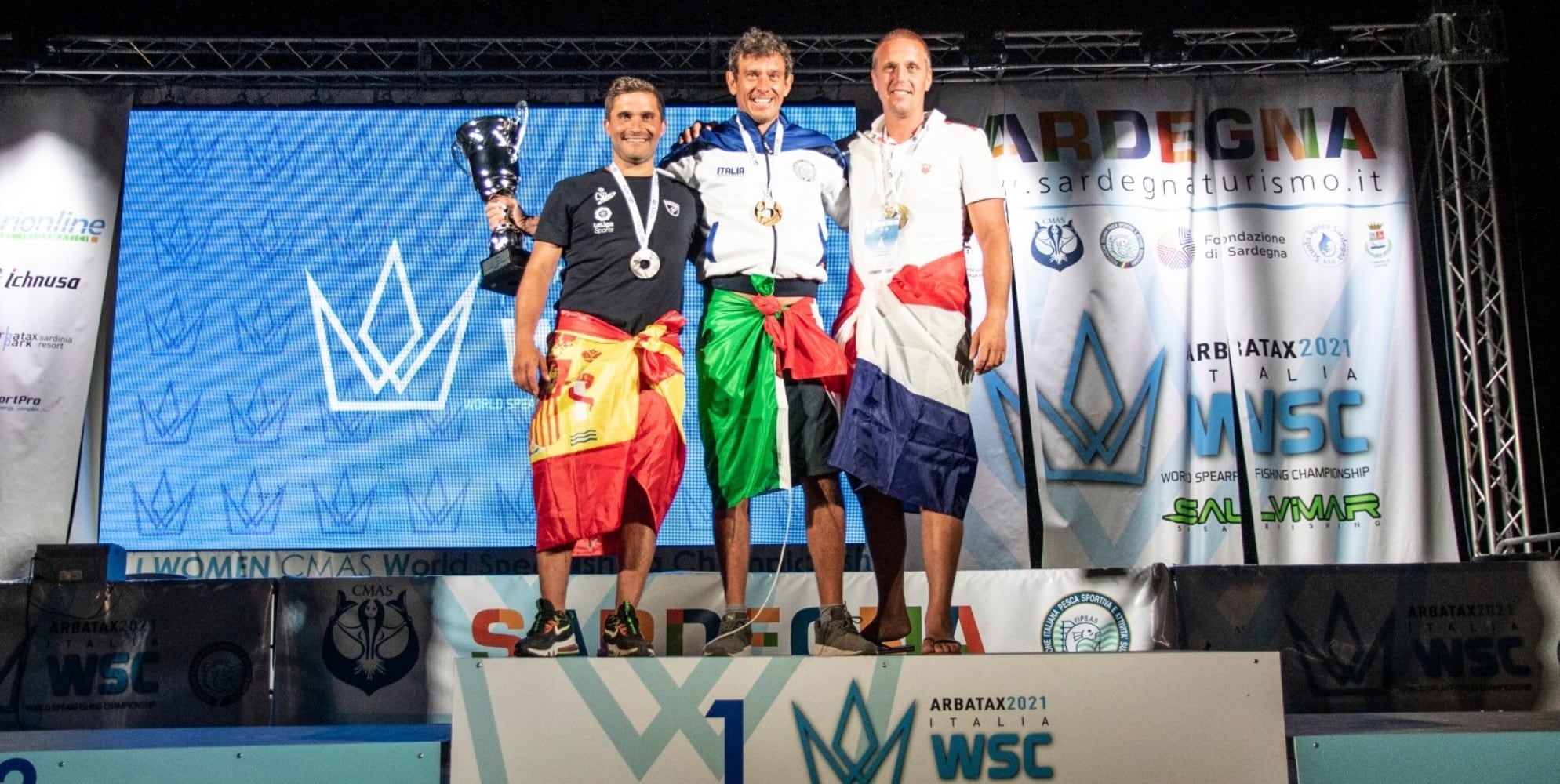 Mondiali di pesca in apnea: Italia campione! Alla Spagna la prima edizione del titolo femminile